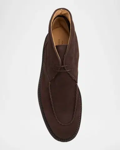 John Lobb Men's Field Nubuck Leather Chukka Boots | Thumbnail 4 John Lobb Men's Field Nubuck Leather Chukka Boots | Thumbnail 4