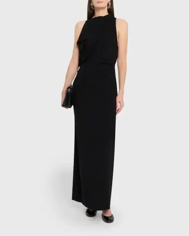 Proenza Schouler Devyn Draped Sleeveless Maxi Dress | Thumbnail 2 Proenza Schouler Devyn Draped Sleeveless Maxi Dress | Thumbnail 2