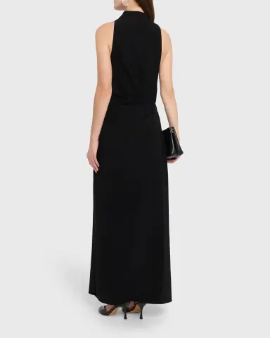 Proenza Schouler Devyn Draped Sleeveless Maxi Dress | Thumbnail 3 Proenza Schouler Devyn Draped Sleeveless Maxi Dress | Thumbnail 3