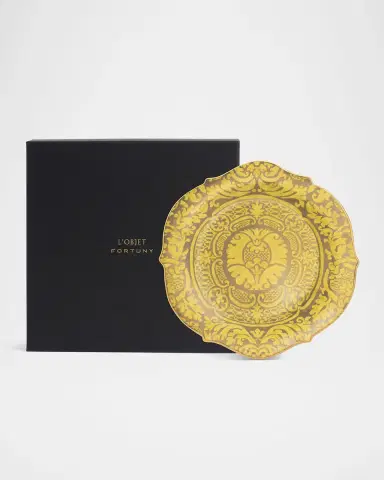 L'Objet Fortuny Orsini Round Platter | Thumbnail 3 L'Objet Fortuny Orsini Round Platter | Thumbnail 3