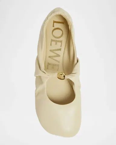 LOEWE Pebble Soft Leather Ballerina Flats | Thumbnail 6 LOEWE Pebble Soft Leather Ballerina Flats | Thumbnail 6