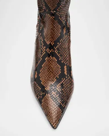 Stuart Weitzman 50mm Vinnie Snake-Printed Leather Knee-High Boots | Thumbnail 6 Stuart Weitzman 50mm Vinnie Snake-Printed Leather Knee-High Boots | Thumbnail 6