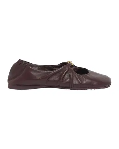 Loewe Pebble Soft Leather Ballerina Flats | Thumbnail 1 Loewe Pebble Soft Leather Ballerina Flats | Thumbnail 1