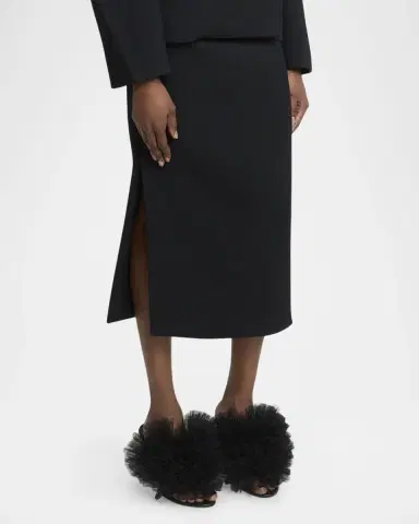 Givenchy Long Pencil Skirt with Slit | Thumbnail 4 Givenchy Long Pencil Skirt with Slit | Thumbnail 4