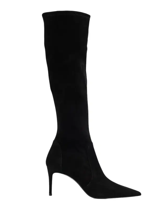 Stuart Power Suede Stiletto Knee Boots Stuart Power Suede Stiletto Knee Boots
