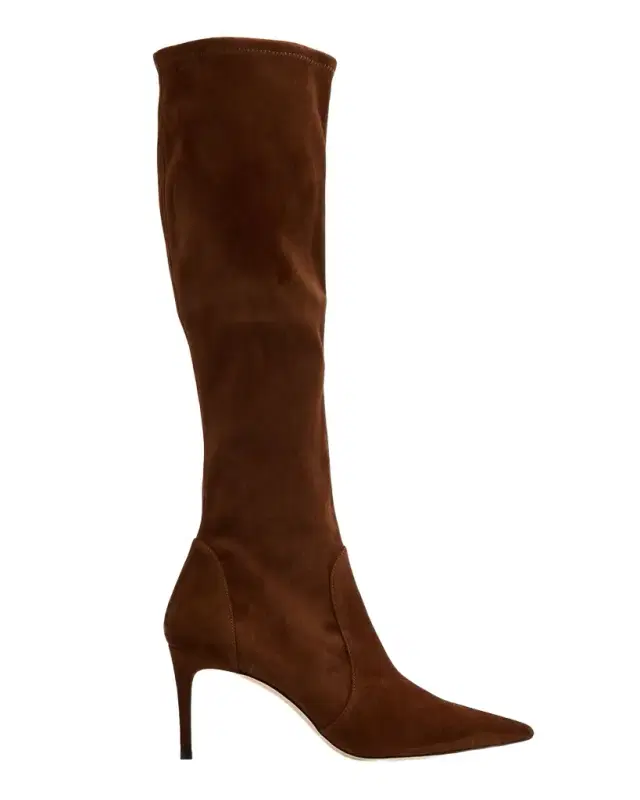 Stuart Power Suede Stiletto Knee Boots Stuart Power Suede Stiletto Knee Boots
