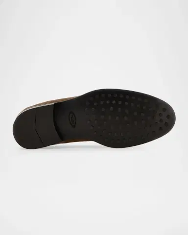 Tod 's Men's Suede Rubber-Sole Penny Loafers | Thumbnail 5 Tod 's Men's Suede Rubber-Sole Penny Loafers | Thumbnail 5