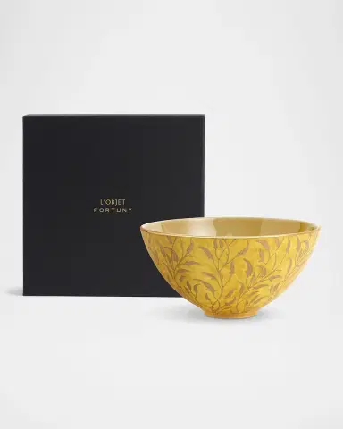 L 'Objet x Fortuny Orfeo Medium Bowl | Thumbnail 3 L 'Objet x Fortuny Orfeo Medium Bowl | Thumbnail 3