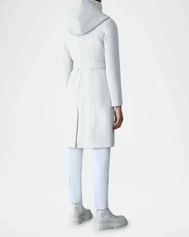 Mackage Shia 2-in-1 Double-Face Wool Coat with Removable Bib | Thumbnail 3 Mackage Shia 2-in-1 Double-Face Wool Coat with Removable Bib | Thumbnail 3