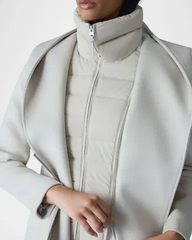 Mackage Shia 2-in-1 Double-Face Wool Coat with Removable Bib | Thumbnail 5 Mackage Shia 2-in-1 Double-Face Wool Coat with Removable Bib | Thumbnail 5