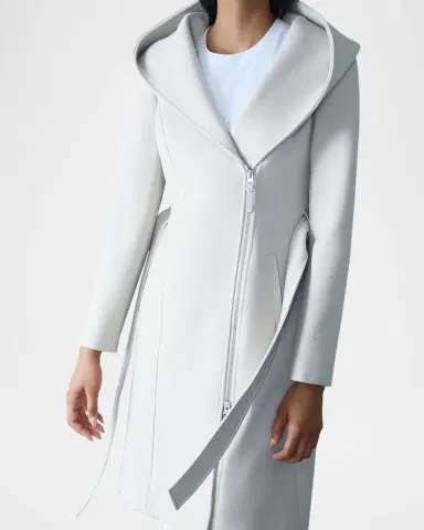 Mackage Shia 2-in-1 Double-Face Wool Coat with Removable Bib | Thumbnail 6 Mackage Shia 2-in-1 Double-Face Wool Coat with Removable Bib | Thumbnail 6