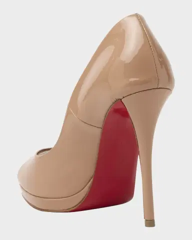 Christian Louboutin 120mm Lady Z Patent Leather Peep-Toe Pumps | Thumbnail 2 Christian Louboutin 120mm Lady Z Patent Leather Peep-Toe Pumps | Thumbnail 2