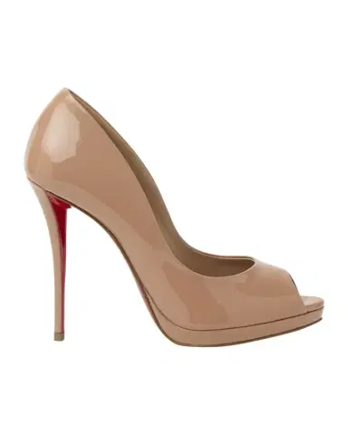 Christian Louboutin 120mm Lady Z Patent Leather Peep-Toe Pumps | Thumbnail 1 Christian Louboutin 120mm Lady Z Patent Leather Peep-Toe Pumps | Thumbnail 1