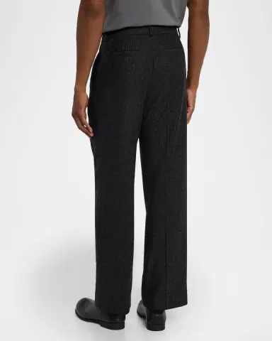 FRAME Men's Pinstripe Wide Leg Trousers | Thumbnail 3 FRAME Men's Pinstripe Wide Leg Trousers | Thumbnail 3