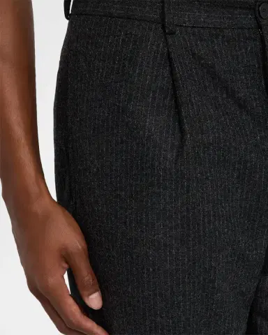 FRAME Men's Pinstripe Wide Leg Trousers | Thumbnail 5 FRAME Men's Pinstripe Wide Leg Trousers | Thumbnail 5