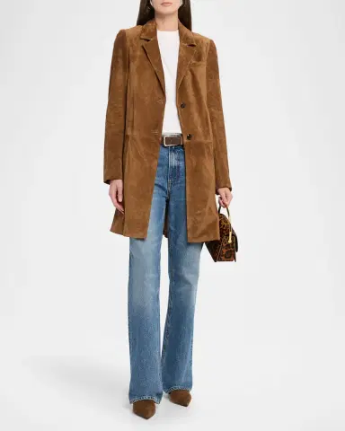 TWP Easy Suede Car Coat | Thumbnail 2 TWP Easy Suede Car Coat | Thumbnail 2