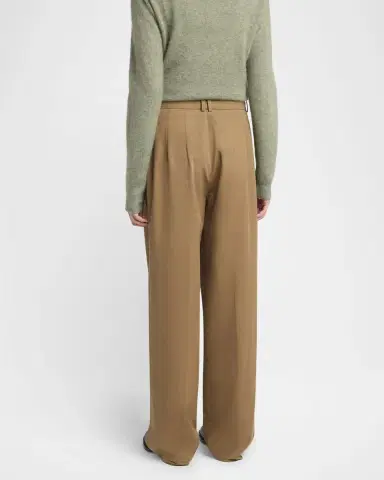 The Row Igor Double-Pleated Wide-Leg Pants | Thumbnail 3 The Row Igor Double-Pleated Wide-Leg Pants | Thumbnail 3