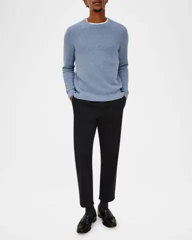 Rails Men 's Vann Texture Knit Crewneck Sweater | Thumbnail 2 Rails Men 's Vann Texture Knit Crewneck Sweater | Thumbnail 2