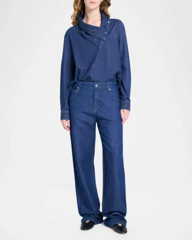 TWP My Maria Denim Shirt | Thumbnail 2 TWP My Maria Denim Shirt | Thumbnail 2