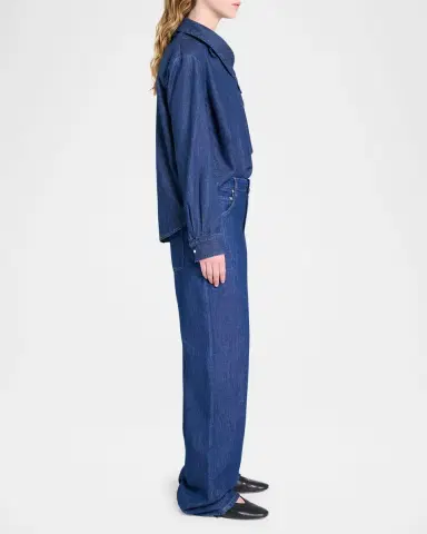 TWP My Maria Denim Shirt | Thumbnail 6 TWP My Maria Denim Shirt | Thumbnail 6