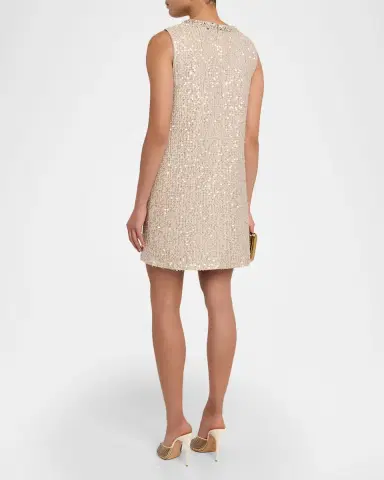 Sachin & Babi Uma Crystal-Embellished Sequin Mini Dress | Thumbnail 3 Sachin & Babi Uma Crystal-Embellished Sequin Mini Dress | Thumbnail 3