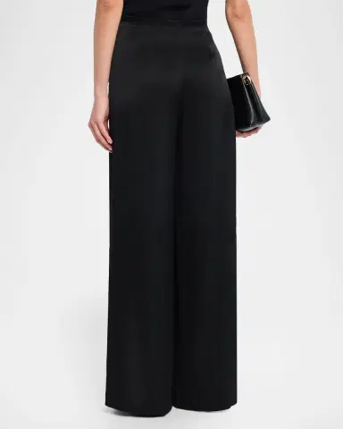 Ungaro Kai Wide-Leg Satin Pants | Thumbnail 3 Ungaro Kai Wide-Leg Satin Pants | Thumbnail 3