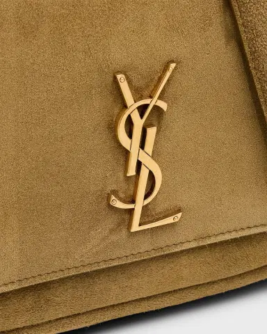 Saint Laurent Niki YSL Crossbody Bag in Suede | Thumbnail 6 Saint Laurent Niki YSL Crossbody Bag in Suede | Thumbnail 6