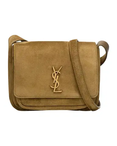 Saint Laurent Niki YSL Crossbody Bag in Suede | Thumbnail 1 Saint Laurent Niki YSL Crossbody Bag in Suede | Thumbnail 1