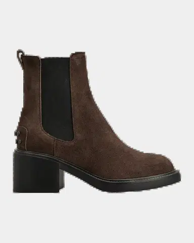 Tod's Gomma Suede Ankle Boots | Thumbnail 2 Tod's Gomma Suede Ankle Boots | Thumbnail 2