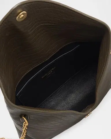 Saint Laurent Cassandre Small Grain Leather Pouch Shoulder Bag | Thumbnail 4 Saint Laurent Cassandre Small Grain Leather Pouch Shoulder Bag | Thumbnail 4
