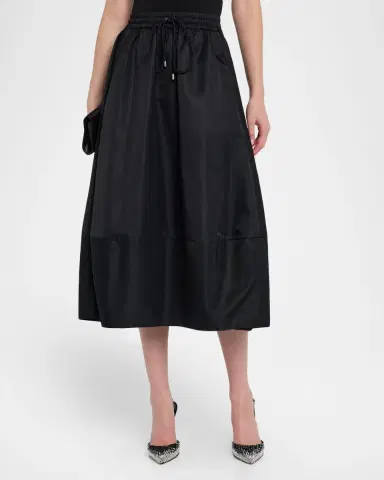Cinq à Sept Sirani Parachute Skirt with Pockets | Thumbnail 4 Cinq à Sept Sirani Parachute Skirt with Pockets | Thumbnail 4