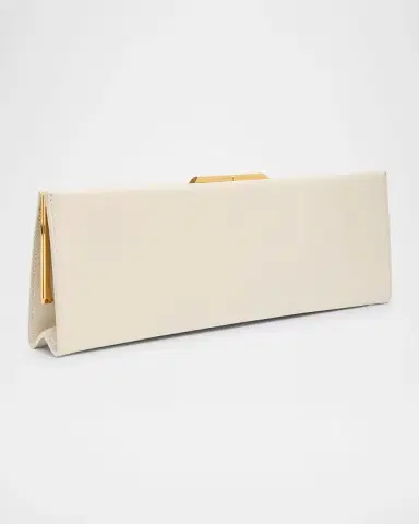 Saint Laurent Midnight Large Pochette Clutch Bag in Leather | Thumbnail 3 Saint Laurent Midnight Large Pochette Clutch Bag in Leather | Thumbnail 3