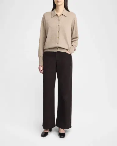 THE ROW Eglitta Corduroy Straight-Leg Pants | Thumbnail 2 THE ROW Eglitta Corduroy Straight-Leg Pants | Thumbnail 2