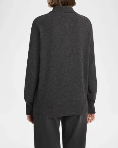 The Row Lillia Cashmere Collared Cardigan | Thumbnail 3 The Row Lillia Cashmere Collared Cardigan | Thumbnail 3