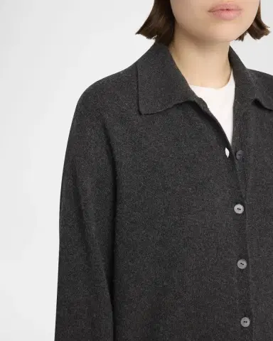 The Row Lillia Cashmere Collared Cardigan | Thumbnail 5 The Row Lillia Cashmere Collared Cardigan | Thumbnail 5