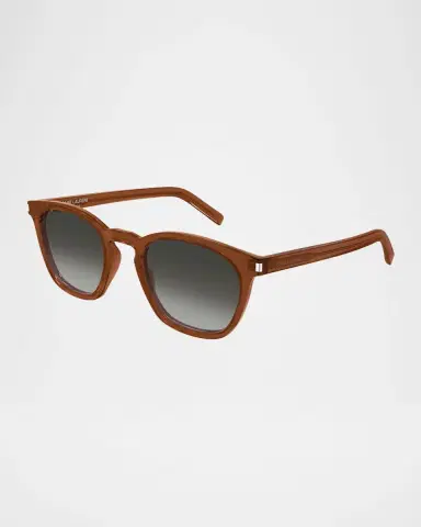 Saint Laurent Men's SL 28-051 Square Acetate Sunglasses | Thumbnail 2 Saint Laurent Men's SL 28-051 Square Acetate Sunglasses | Thumbnail 2