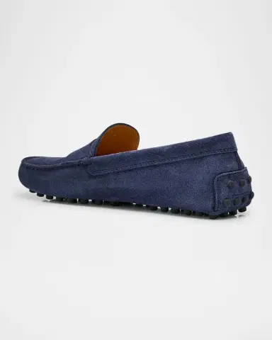 Tod 's Gommino Suede Mocassin Drivers | Thumbnail 4 Tod 's Gommino Suede Mocassin Drivers | Thumbnail 4