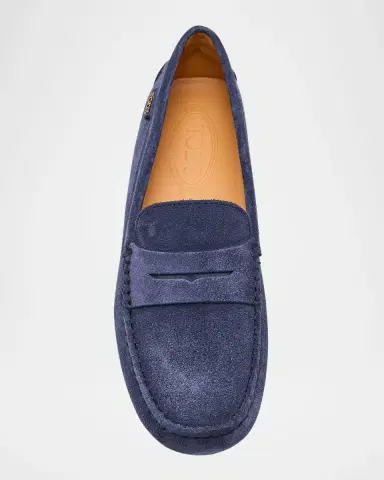Tod 's Gommino Suede Mocassin Drivers | Thumbnail 6 Tod 's Gommino Suede Mocassin Drivers | Thumbnail 6