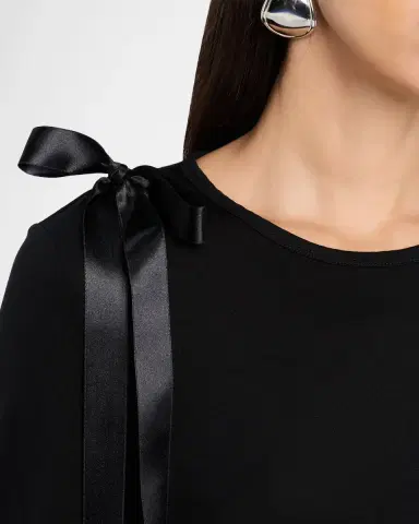 Simone Rocha Ribbon Bow Long-Sleeve T-Shirt | Thumbnail 5 Simone Rocha Ribbon Bow Long-Sleeve T-Shirt | Thumbnail 5