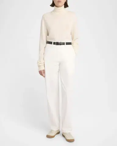 The Row Lizzy Cashmere Turtleneck Sweater | Thumbnail 2 The Row Lizzy Cashmere Turtleneck Sweater | Thumbnail 2