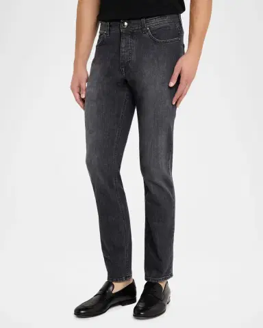 Sartorio Men's Straight-Leg Denim Pants | Thumbnail 4 Sartorio Men's Straight-Leg Denim Pants | Thumbnail 4