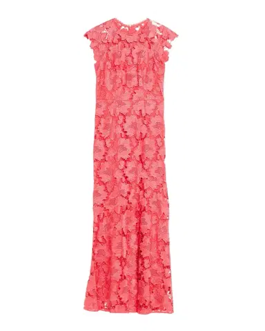 Shoshanna Raven Sleeveless Floral Lace Gown | Thumbnail 1 Shoshanna Raven Sleeveless Floral Lace Gown | Thumbnail 1