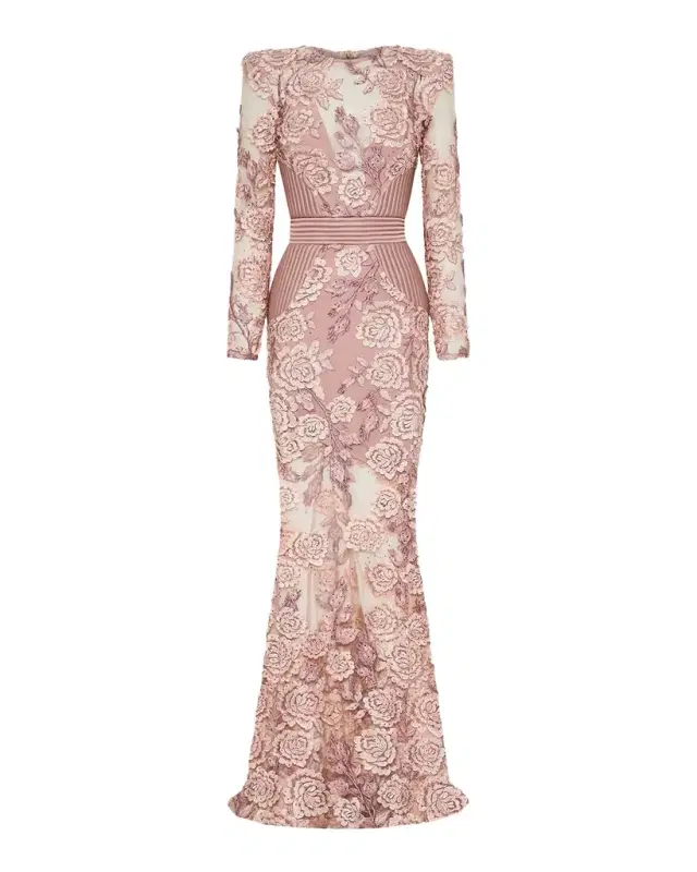 The Beginning Floral Lace Gown The Beginning Floral Lace Gown