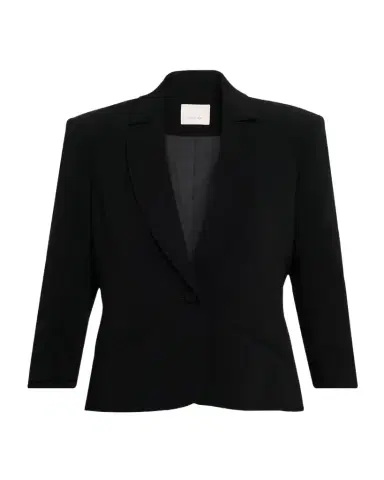 Cinq a Sept Khloe Petite Cropped 3/4-Sleeve Blazer | Thumbnail 1 Cinq a Sept Khloe Petite Cropped 3/4-Sleeve Blazer | Thumbnail 1
