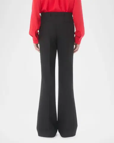 Valentino Garavani Men's Wide Leg Flared Flat-Front Pants | Thumbnail 3 Valentino Garavani Men's Wide Leg Flared Flat-Front Pants | Thumbnail 3