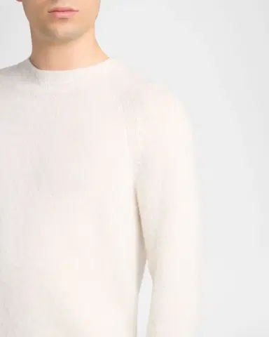Tom Ford Men's Cashmere Scottish Teasel Crewneck Sweater | Thumbnail 5 Tom Ford Men's Cashmere Scottish Teasel Crewneck Sweater | Thumbnail 5