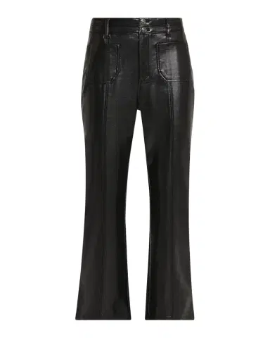 Cinq à Sept Vegan Leather Kick-Flare Pants | Thumbnail 1 Cinq à Sept Vegan Leather Kick-Flare Pants | Thumbnail 1