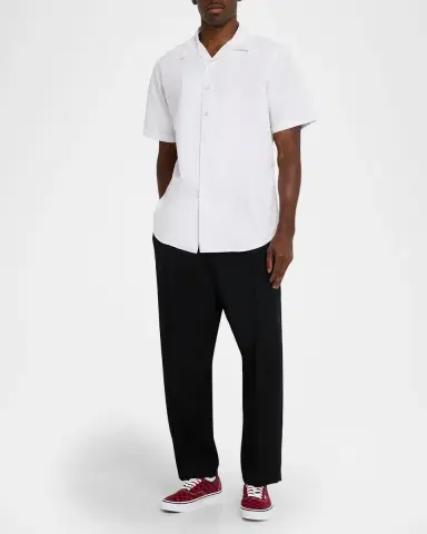 Valentino Garavani x Vans Men's Tess St VLogo Check Canvas Low-Top Sneakers | Thumbnail 3 Valentino Garavani x Vans Men's Tess St VLogo Check Canvas Low-Top Sneakers | Thumbnail 3