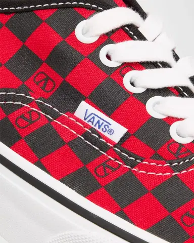Valentino Garavani x Vans Men's Tess St VLogo Check Canvas Low-Top Sneakers | Thumbnail 5 Valentino Garavani x Vans Men's Tess St VLogo Check Canvas Low-Top Sneakers | Thumbnail 5