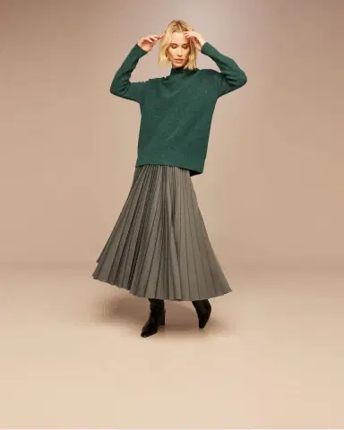 Vince Boiled Cashmere Turtleneck Pullover | Thumbnail 4 Vince Boiled Cashmere Turtleneck Pullover | Thumbnail 4